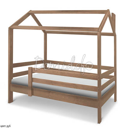 Кровать-домик Ненси детская деревянная - фото 4