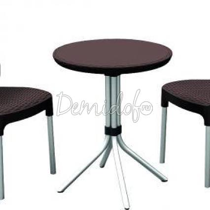 Комплект мебели Челси (Chelsea set) коричневый - фото 3