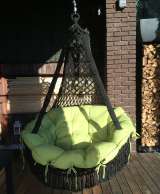 Подвесное кресло CARTAGENA /подушки зеленые