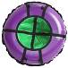 Тюбинг Hubster Ринг Pro фиолетовый-зеленый - фото 2